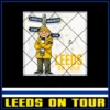 Leeds On Tour 8x8cm Stickers