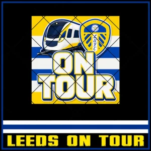 On Tour Leeds United 8x8cm On Tour 8x8cm Stickers