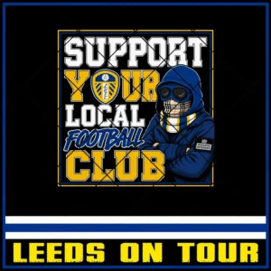 Support Your Local Football Club 8x8cm Support Your Local Football Club 8x8cm Stickers