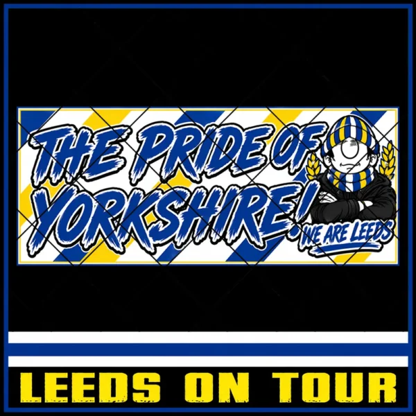 The Pride Of Yorkshire 12x5cm The Pride Of Yorkshire 12x5cm Stickers