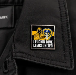 I Fuckin Love Leeds United Pin